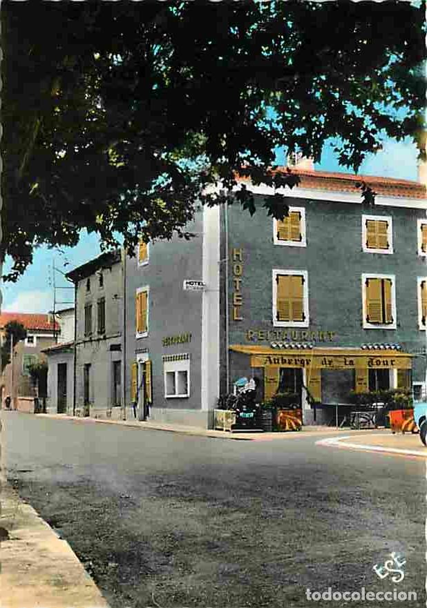 Postales: Francia - 26 - Beaumont les Valence - Avenue de Ia Gare - Auberge de la Tour - Mention Photographie