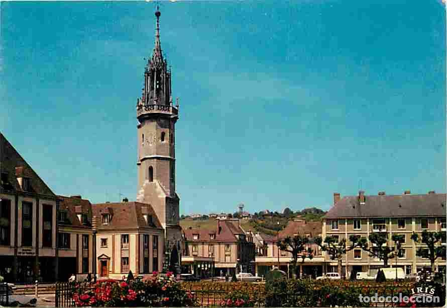 Postales: Francia - 27 - Evreux - La Tour de l'Horloge - Automobiles - Fleurs - CPM - Voir Scans Recto-Verso