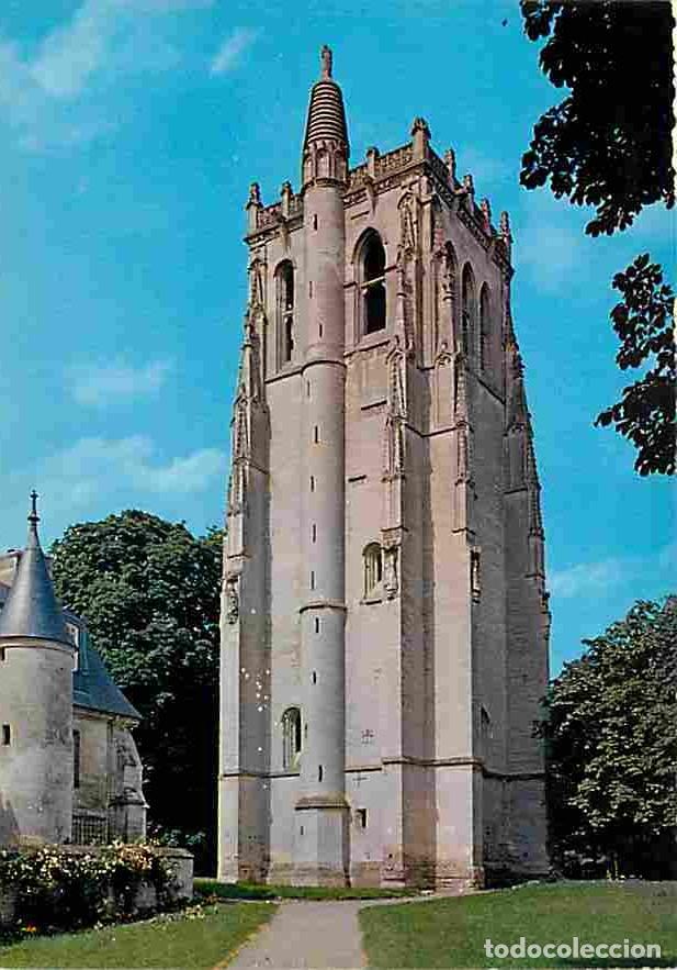Postales: Francia - 27 - Le Bec Hellouin - Abbaye Notre-Dame du Bec-Hellouin - La Tour Saint-Nicolas - Pignon