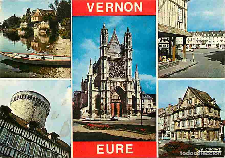 Postais: Francia - 27 - Vernon - Multivues - Automobiles - CPM - Voir Scans Recto-Verso