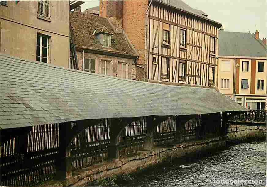 Postais: Francia - 27 - Gisors - Au bord de l'Epte - lavoir - Vieille maison normande - Maison &agrave; pans de bois