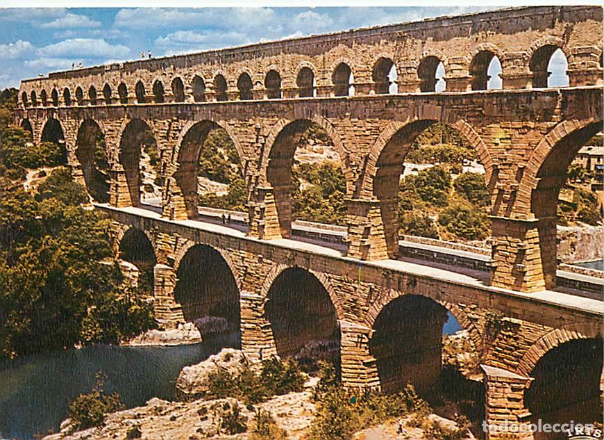 Postais: Francia - 30 - Pont du gard - Flamme Postale de L'Isle sur la Sorgue - CPM - Voir Scans Recto-Verso