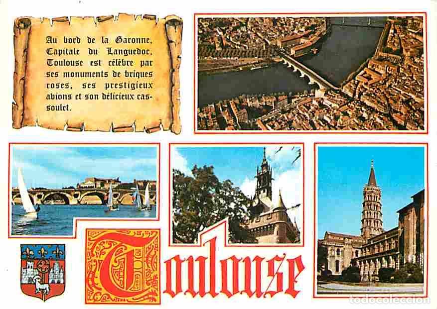 Postkarten: Francia - 31 - Toulouse - Multivues - Blasons - CPM - Voir Scans Recto-Verso
