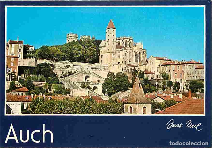 Postales: Francia - 32 - Auch - La Cath&eacute;drale Ste Marie et la Tour d'Armagnac - CPM - Voir Scans Recto-Verso