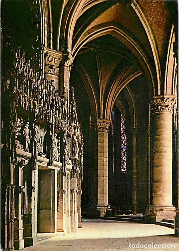 Postales: Francia - 28 - Chartres - Int&eacute;rieur de la Cath&eacute;drale Notre Dame - D&eacute;ambulatoire - Le tour du ch�ur (