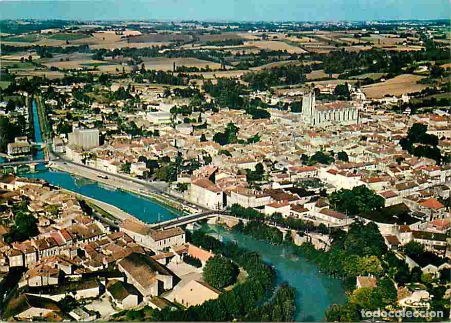 Cartoline: Francia - 32 - Condom - Vue G&eacute;n&eacute;rale a&eacute;rienne - Flamme Postale de Condom - CPM - Voir Scans Recto-Ve