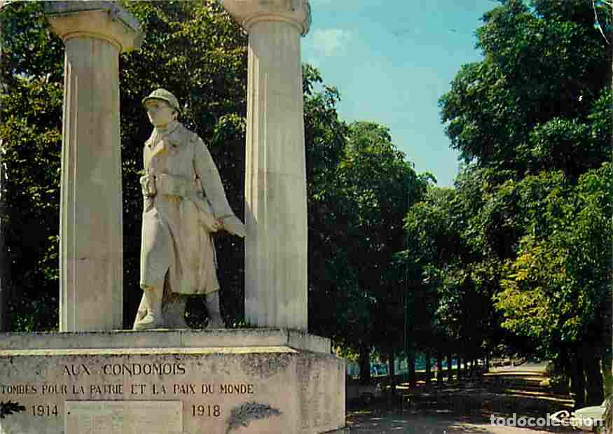 Cartoline: Francia - 32 - Condom - All&eacute;es du G&eacute;n&eacute;ral-de-Gaulle - Etat l&eacute;ger pli visible - CPM - Voir Scans Rect