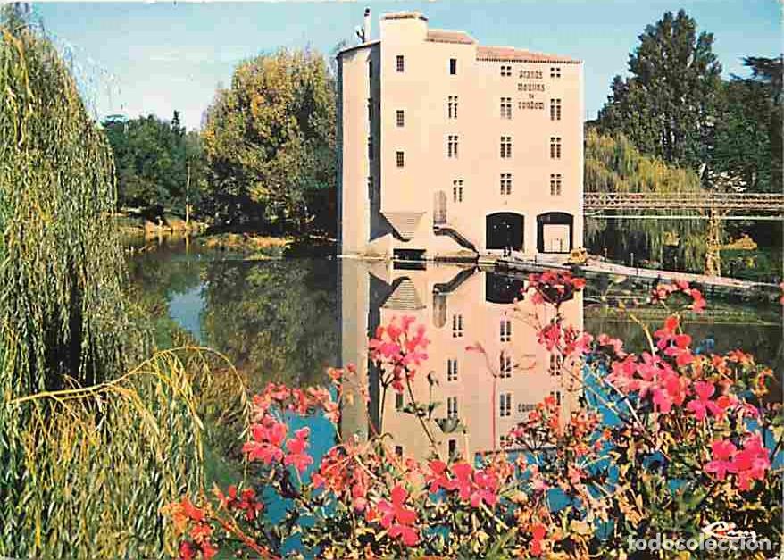 Cartoline: Francia - 32 - Condom - Vieux moulin sur les bords de la Baise - Fleurs - Carte Neuve - CPM - Voir S