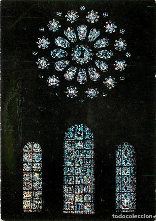 Cartoline: Francia - 28 - Chartres - Int&eacute;rieur de la Cath&eacute;drale Notre Dame - Vitraux Religieux - Les Prestigieu