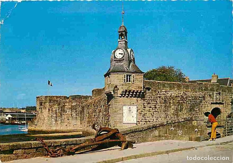 Postales: Francia - 29 - Concarneau - La Tour de l'horloge - Flamme Postale - Voir Scans Recto Verso