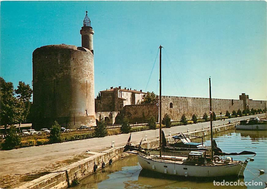 Postales: Francia - 30 - Aigues Mortes - La Tour de Constance et le Port de Plaisance - Bateaux - Carte Neuve