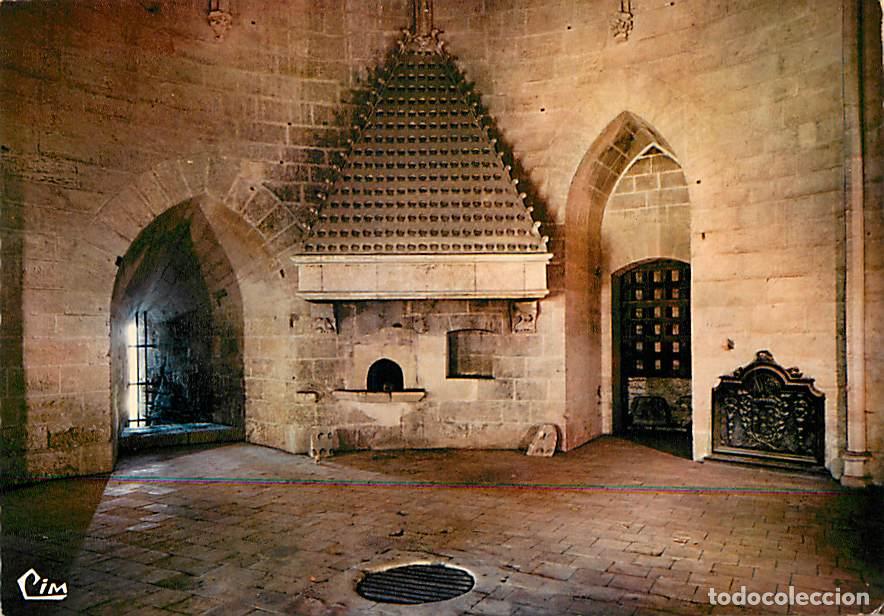 Postales: Francia - 30 - Aigues Mortes - Int&eacute;rieur de la Tour de Constance - La Salle des Gardes - CPM - Voir