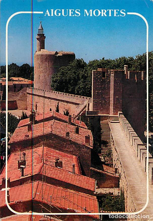 Postales: Francia - 30 - Aigues Mortes - Les remparts-Nord et la Tour de Constance - CPM - Voir Scans Recto-Ve