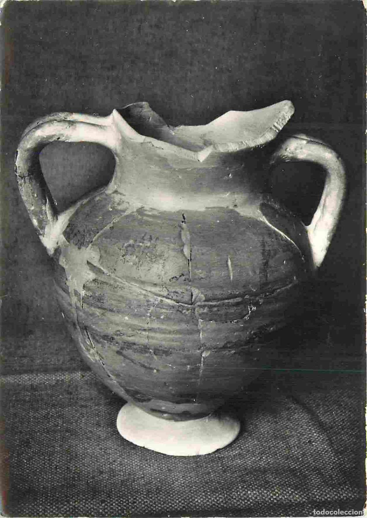 Postkarten: Francia - 34 - Ens&eacute;rune - Le Mus&eacute;e arch&eacute;ologie - Ossuaire ib&eacute;rique - Art Antiquit&eacute; - Mention Photogr