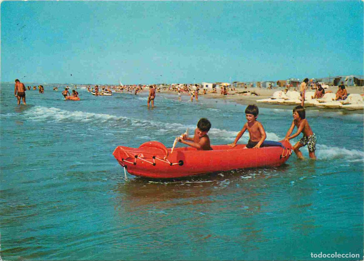 Postkarten: Francia - 34 - Vias Plage - Farinette plage - Enfants - CPM - Voir Scans Recto-Verso
