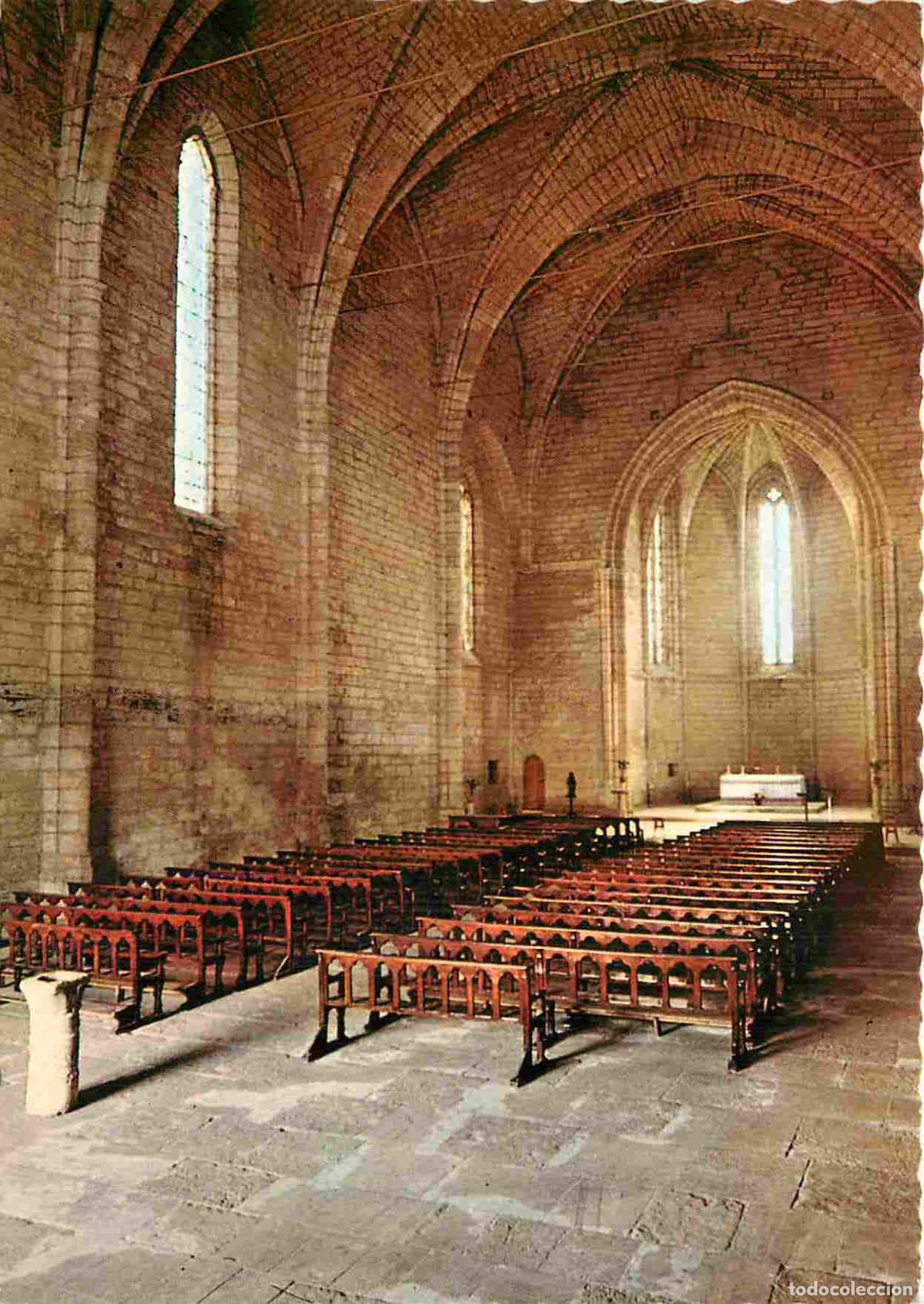 Postkarten: Francia - 34 - Loupian - Eglise Sainte C&eacute;cile - Vue int&eacute;rieure - Carte Dentel&eacute;e - CPSM grand format