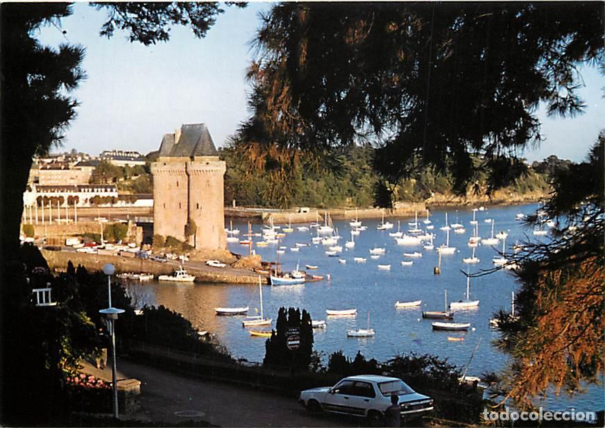 Postales: Francia - 35 - Saint Malo - Le Port et la Tour Solidor &agrave; Saint-Servan - CPM - Etat pli visible - Voi