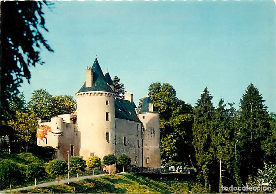 Postales: Francia - 36 - Pont Chr&eacute;tien - Le ch&acirc;teau du Broutet - Gentilhommi&egrave;re du XVe au bord de la Bouzanne