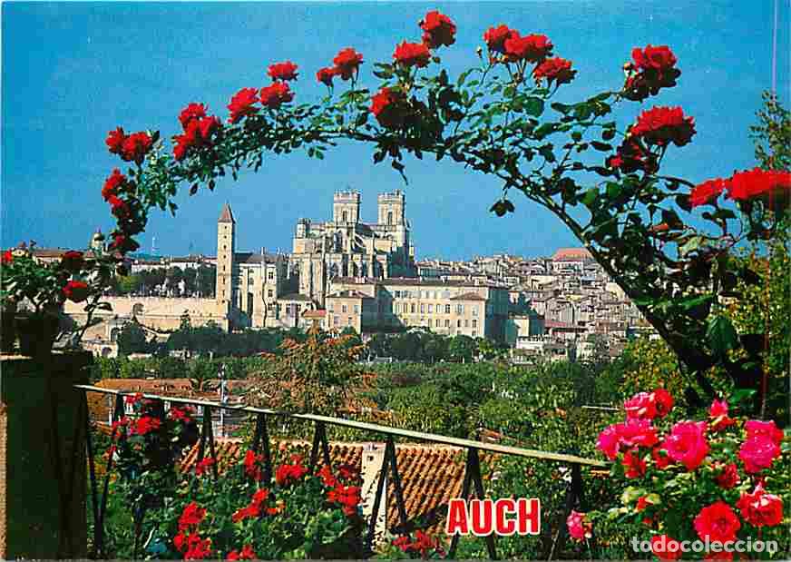 Postales: Francia - 32 - Auch - Vue G&eacute;n&eacute;rale - Fleurs - CPM - Voir Scans Recto-Verso