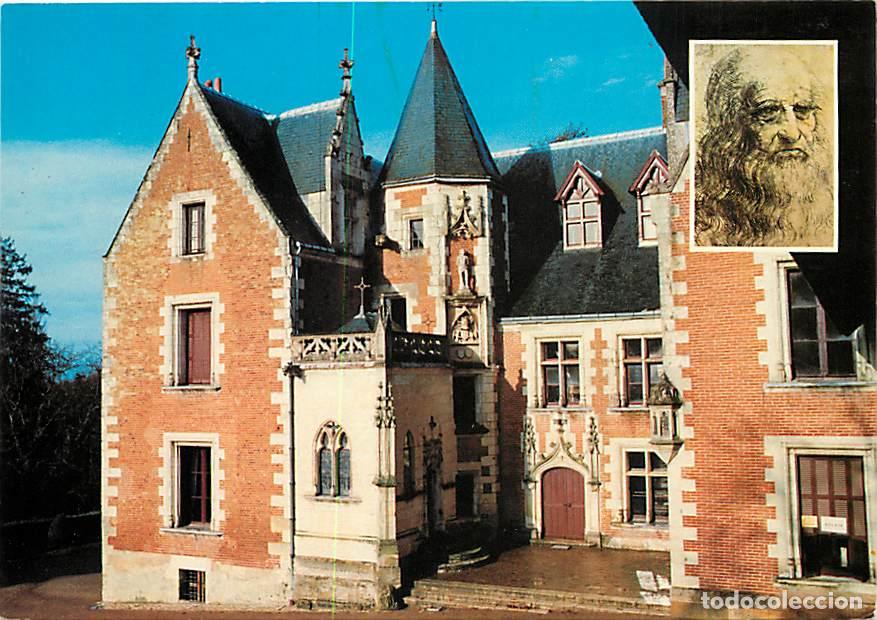 Postales: Francia - 37 - Amboise - Le Clos-Luc&eacute; - Manoir du XVe si&egrave;cle o&ugrave; v&eacute;cut L&eacute;onard de Vinci - Carte Neuve