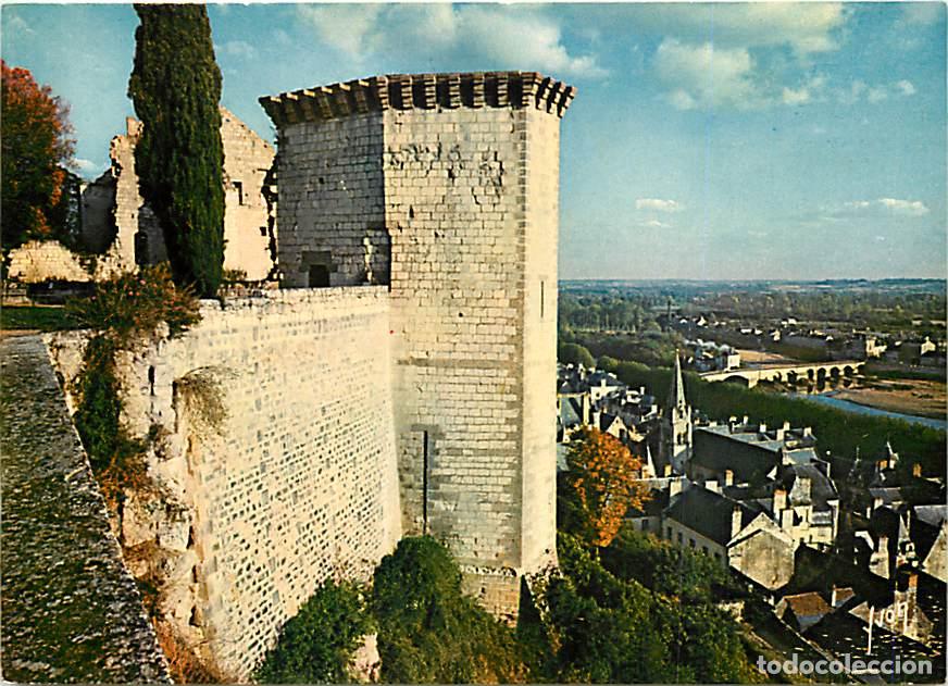 Postales: Francia - 37 - Chinon - Le Ch&acirc;teau - Tour de Boissy et vall&eacute;e de la Vienne - Carte Neuve - CPM - Voi