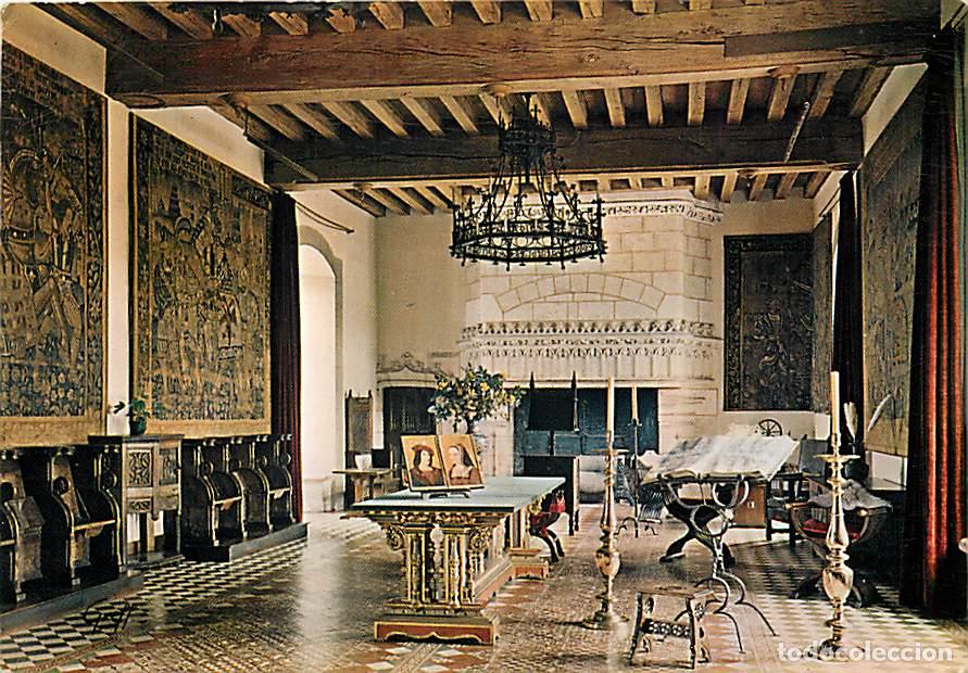 Cartes Postales: Francia - 37 - Langeais - Int&eacute;rieur du Ch&acirc;teau - Le Grand Salon ou fut c&eacute;l&eacute;br&eacute; le mariage de Charles