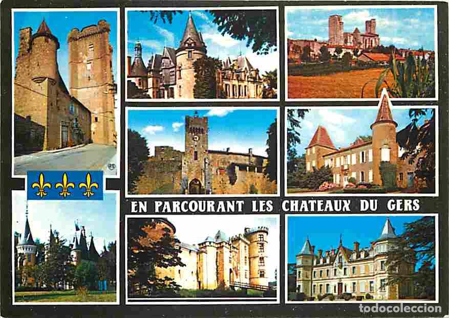 Cartes Postales: Francia - 32 - Gers - Chateaux du Gers - Multivues - Vieilles pierres - CPM - Voir Scans Recto-Verso