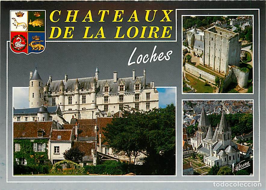 Cartes Postales: Francia - 37 - Loches - Le Ch&acirc;teau - Multivues - Blasons - Carte Neuve - CPM - Voir Scans Recto-Vers