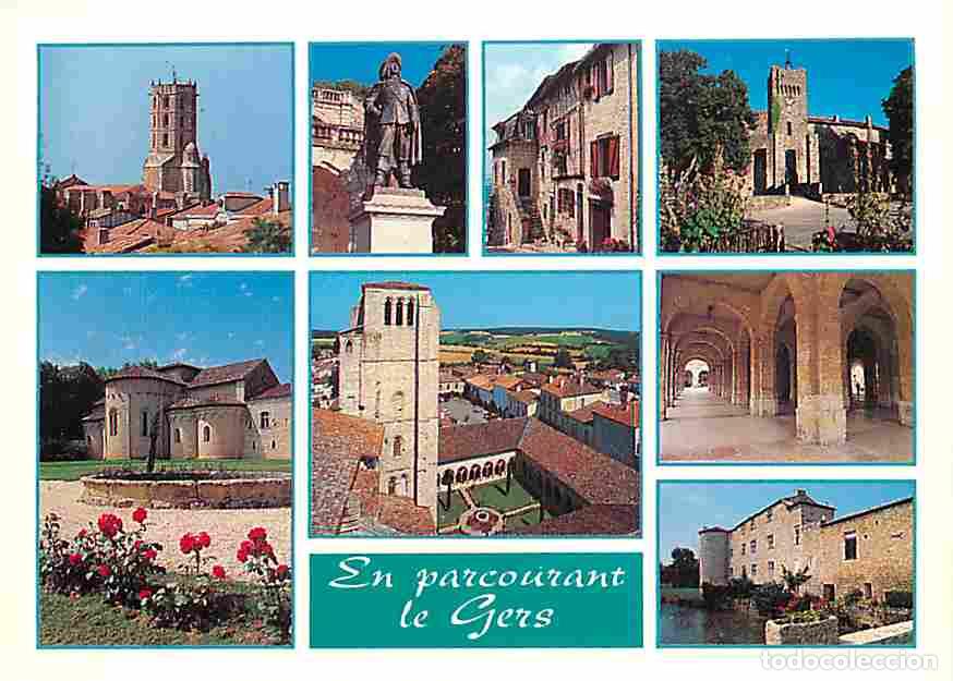 Cartes Postales: Francia - 32 - Gers - Multivues - Vieilles pierres - Fleurs - CPM - Voir Scans Recto-Verso