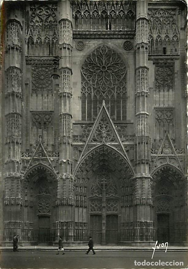 Postales: Francia - 37 - Tours - La Cath&eacute;drale Saint-Gatien - D&eacute;tails de la fa&ccedil;ade - CPSM grand format - CPM -