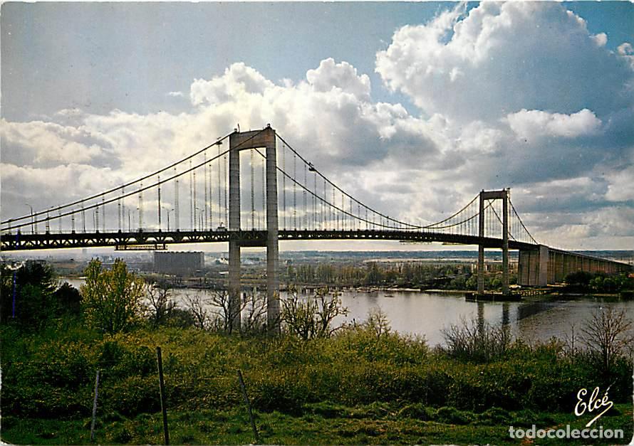 Postais: Francia - 33 - Bordeaux - Le nouveau Pont Suspendu sur la Garonne - CPM - Voir Scans Recto-Verso