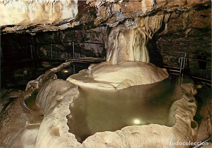 Postais: Francia - 38 - La Balme les Grottes - Grottes de la Balme - La grande fontaine - Sp&eacute;l&eacute;ologie - Curio