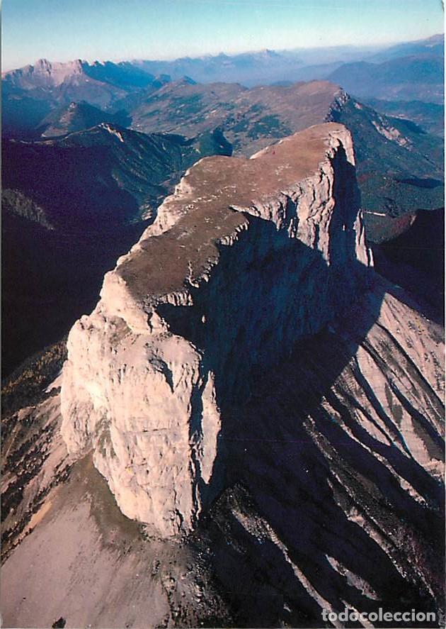 Postais: Francia - 38 - Is&egrave;re - Le Mont Aiguille - Vue a&eacute;rienne du Pilier Sud et de la prairie sommitale - Ca