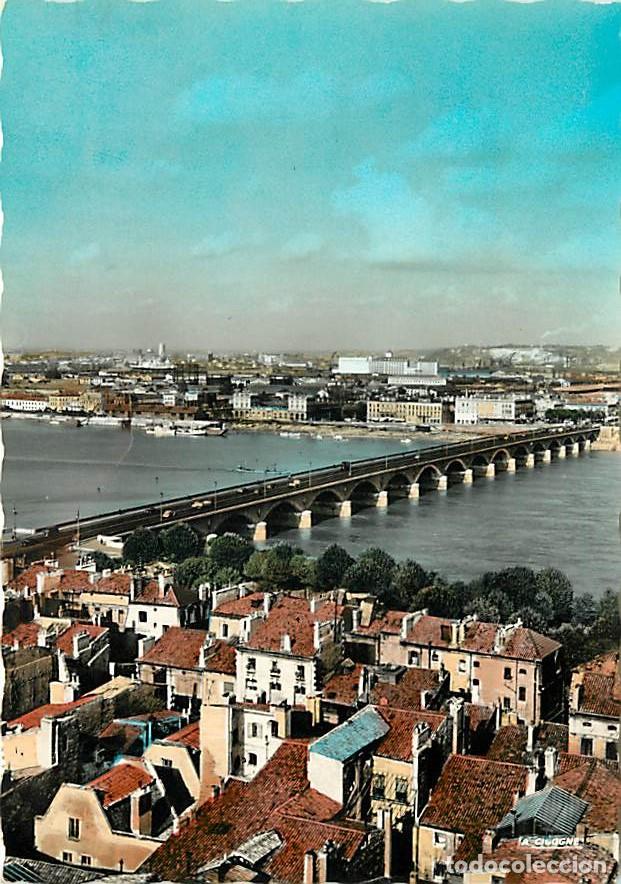 Postais: Francia - 33 - Bordeaux - Le pont sur la Garonne - Voir Timbre - CPM - Voir Scans Recto-Verso