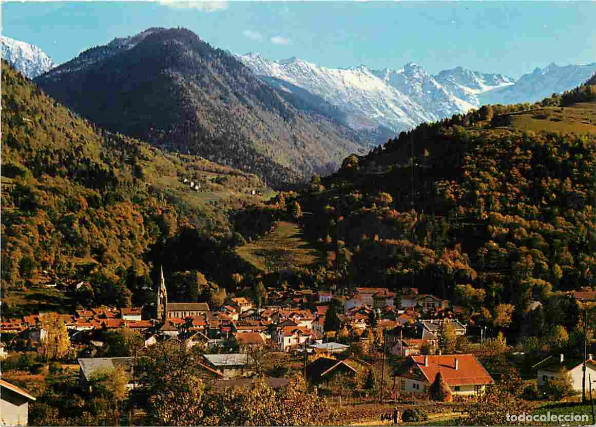 Postais: Francia - 38 - Allevard les Bains - Vue G&eacute;n&eacute;rale a&eacute;rienne - CPM - Voir Scans Recto-Verso