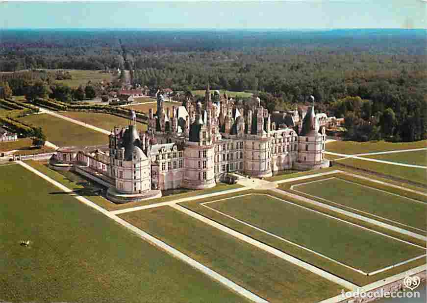 Postcards: Francia - 41 - Chambord - Le Ch&acirc;teau - Vue a&eacute;rienne - CPM - Voir Scans Recto-Verso