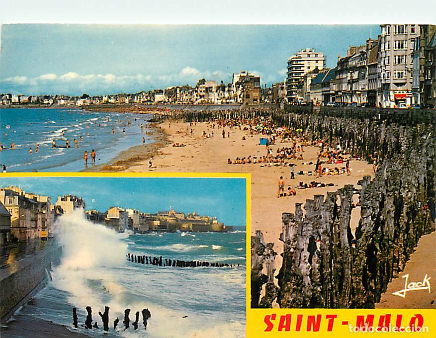 Cartes Postales: Francia - 35 - Saint Malo - Multivues - Sc&egrave;nes de Plage - CPM - Carte Neuve - Voir Scans Recto-Verso