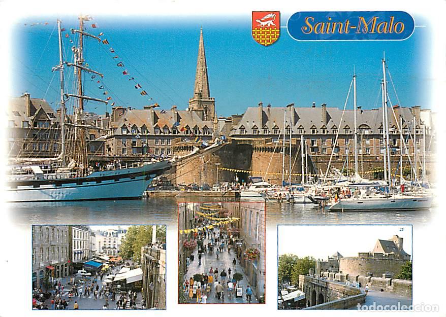 Cartes Postales: Francia - 35 - Saint Malo - Multivues - Voiliers - Bateaux - CPM - Voir Scans Recto-Verso