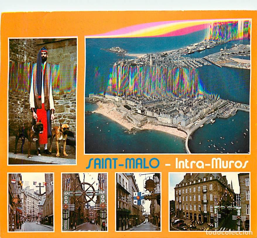 Cartes Postales: Francia - 35 - Saint Malo - Multivues - Pirate - CPM - Voir Scans Recto-Verso