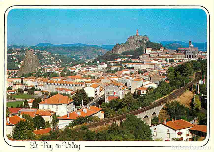 Cartes Postales: Francia - 43 - Le Puy en Velay - Vue G&eacute;n&eacute;rale - Flamme Postale - CPM - Voir Scans Recto-Verso
