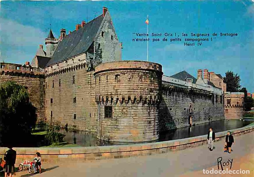 Postales: Francia - 44 - Nantes - Ensemble du Ch&acirc;teau - Les Tours et les Foss&eacute;s - Jouets - Cheval de Bois - CP