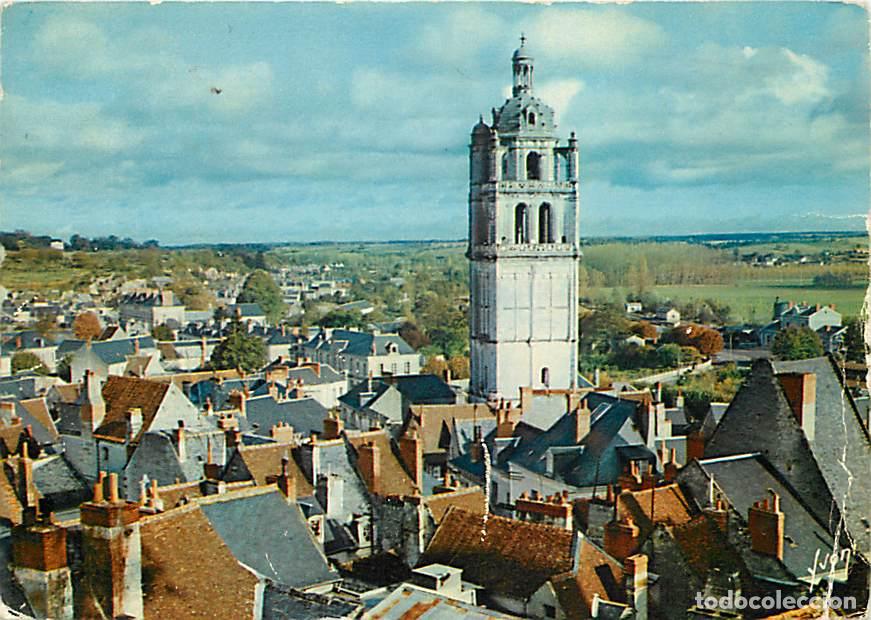 Postales: Francia - 37 - Loches - Vue G&eacute;n&eacute;rale et Tour Saint Antoine - Flamme Postale de Loches - CPM - Voir S