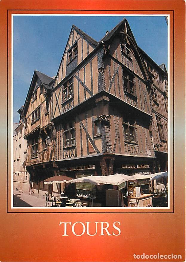 Cartoline: Francia - 37 - Tours - Rue du Change - Maison &agrave; pans de bois - Carte Neuve - CPM - Voir Scans Recto-