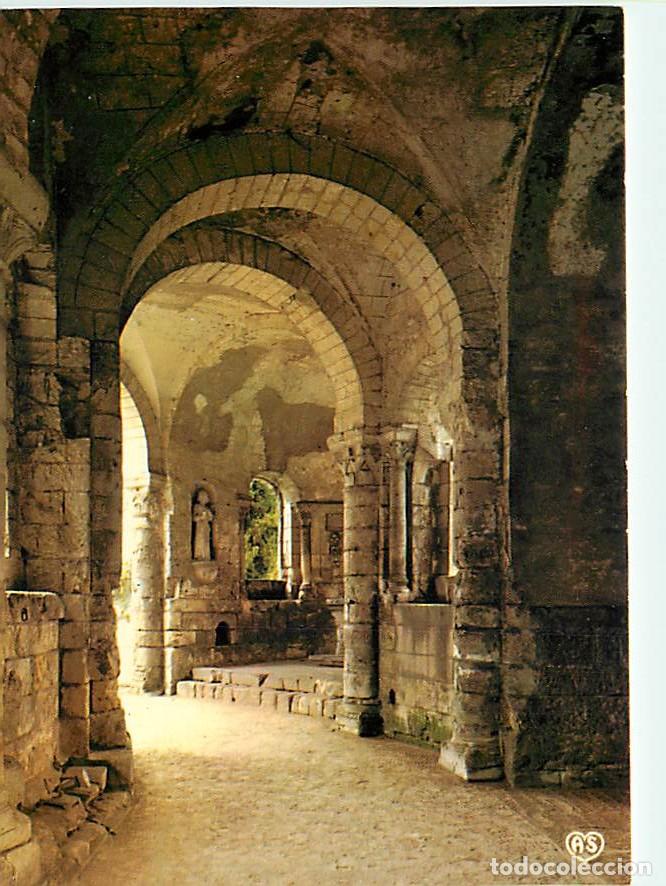 Postales: Francia - 37 - La Riche Pr&egrave;s Tours - Prieur&eacute; de Saint Cosme - Le d&eacute;ambulatoire de l'&eacute;glise romane -