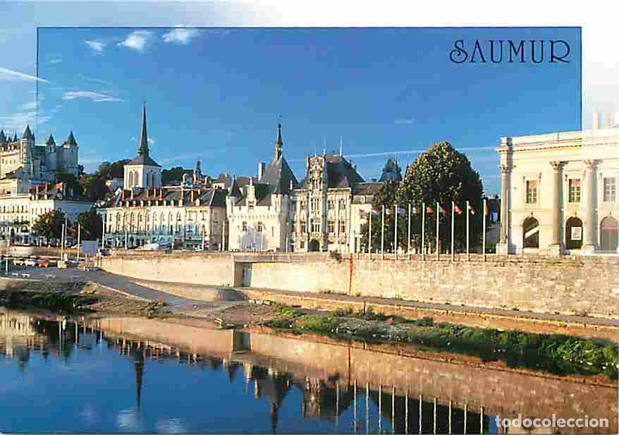 Postales: Francia - 49 - Saumur - Le Ch&acirc;teau - La Tour Saint-Pierre - L'h&ocirc;tel-de-ville - CPM - Voir Scans Rect