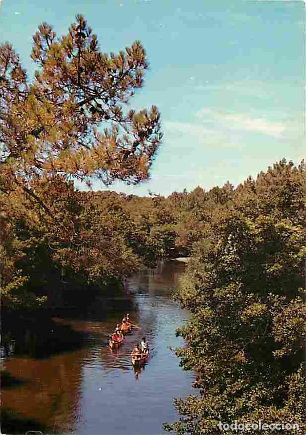 Postais: Francia - 40 - Landes - Descente d'un Courant Landais - Barques - CPM - Voir Scans Recto-Verso