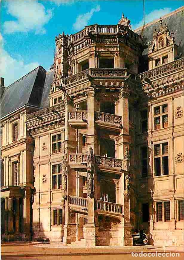 Postales: Francia - 41 - Blois - Le Ch&acirc;teau - L'Escalier &agrave; jour dans la Cour int&eacute;rieure - CPM - Voir Scans Rec