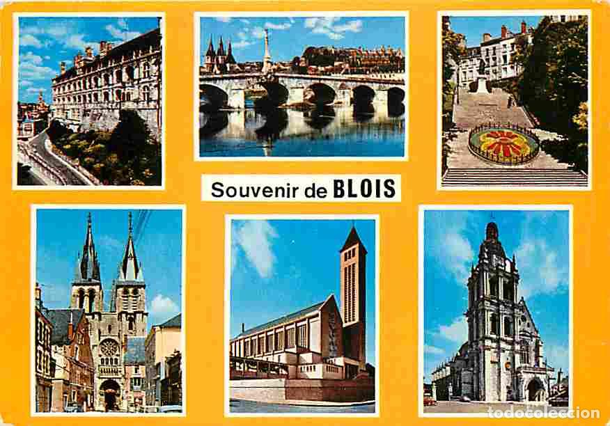 Postales: Francia - 41 - Blois - Multivues - Flamme Postale - CPM - Voir Scans Recto-Verso