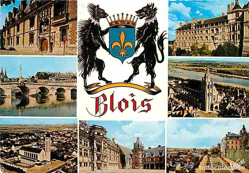 Postales: Francia - 41 - Blois - Multivues - Blasons - CPM - Voir Scans Recto-Verso