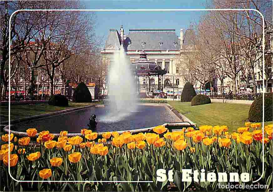 Cartoline: Francia - 42 - Saint-Etienne - Place Jean Jaur&egrave;s - Fleurs - CPM - Voir Scans Recto-Verso